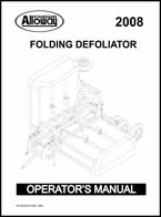 2008 Folding Defoliator Owners Manual