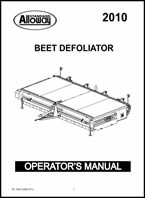 2010 Rigid Defoliator Owners Manual