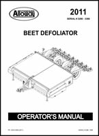 2011 Rigid Defoliator Owners Manual