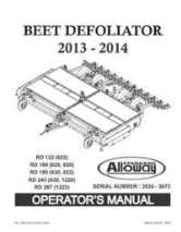 2013-14 Rigid Defoliator Owners Manual