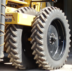 Walking tandem tires