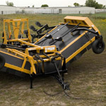 Folding wings down