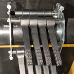 Rubber flails